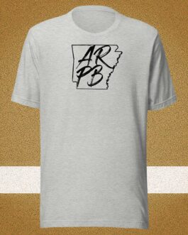 Arkansas State ARPB with USA Flag Back Unisex T-shirt