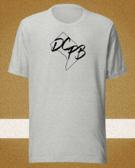 DC Area DCPB with USA Flag Back Unisex T-shirt