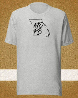 Missouri State MOPB with USA Flag Back Unisex T-shirt