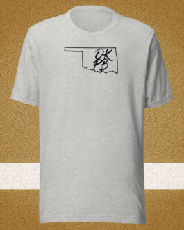 Oklahoma State OKPB with USA Flag Back Unisex T-shirt