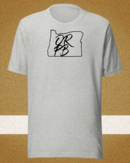 Oregon State ORPB with USA Flag Back Unisex T-shirt