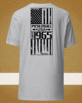 Alabama State ALPB with USA Flag Back Unisex T-shirt